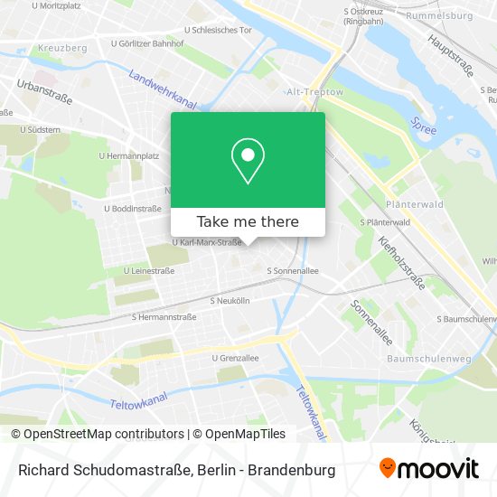 Карта Richard Schudomastraße