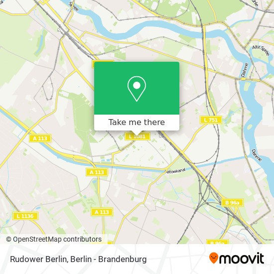 Карта Rudower Berlin