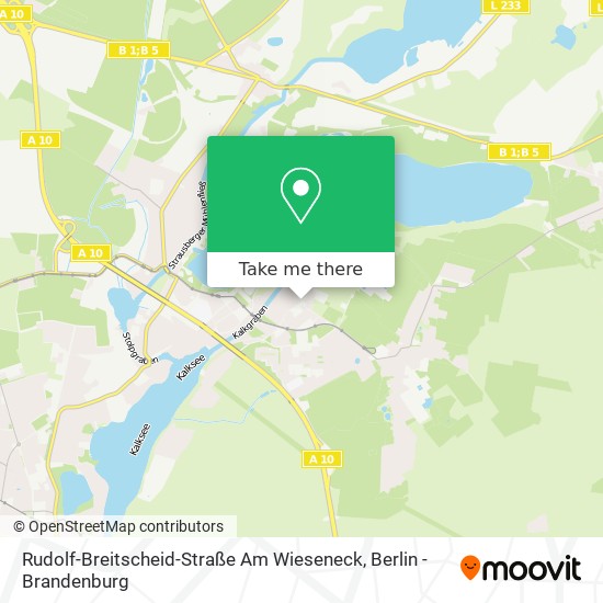 Карта Rudolf-Breitscheid-Straße Am Wieseneck
