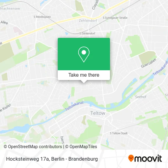 Hocksteinweg 17a map