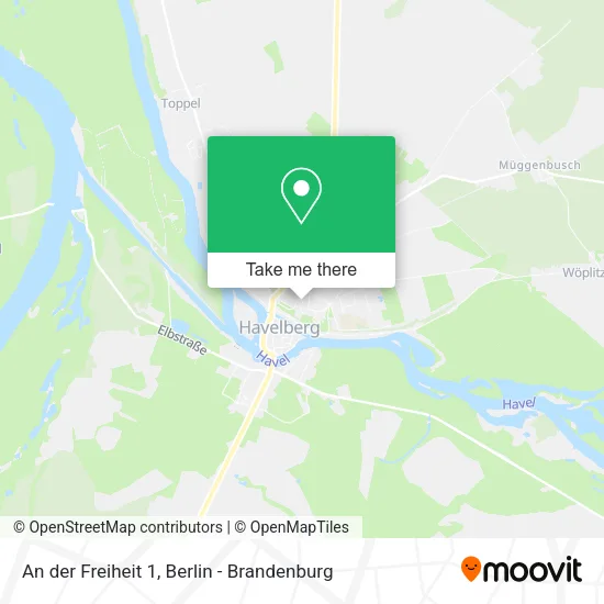 Карта An der Freiheit 1