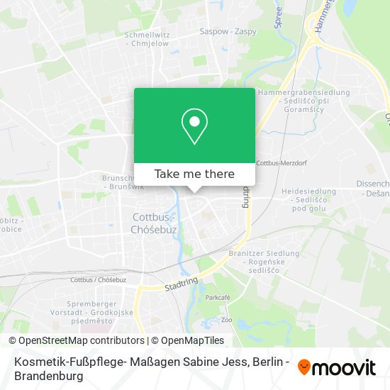 Kosmetik-Fußpflege- Maßagen Sabine Jess map