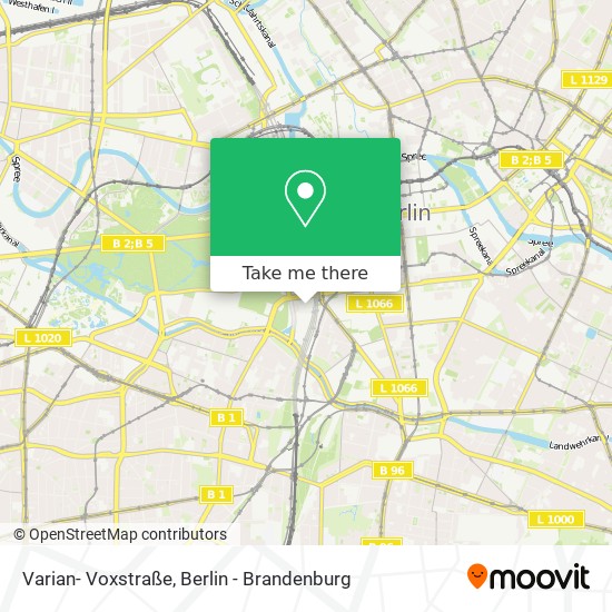 Карта Varian- Voxstraße