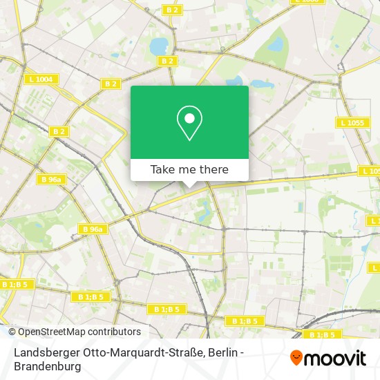 Landsberger Otto-Marquardt-Straße map
