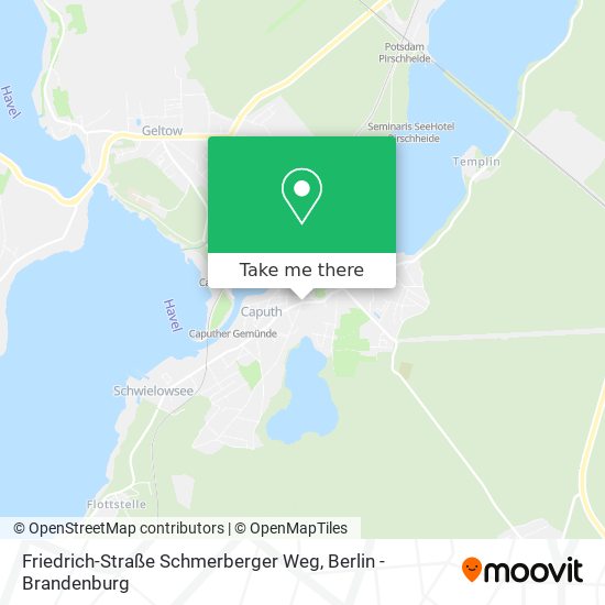 Карта Friedrich-Straße Schmerberger Weg