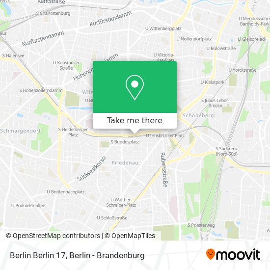 Berlin Berlin 17 map