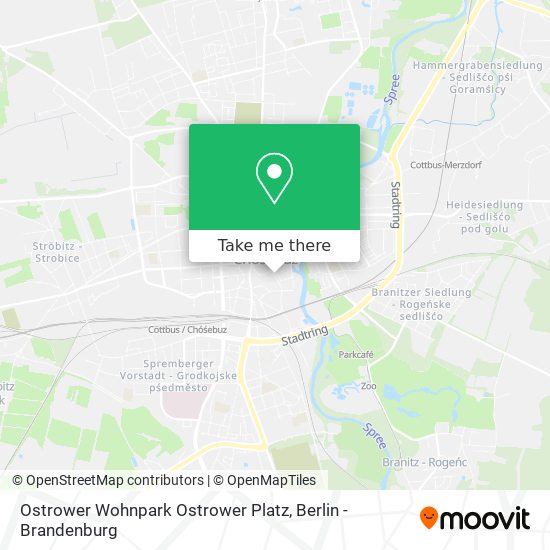 Ostrower Wohnpark Ostrower Platz map