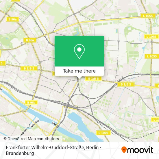 Frankfurter Wilhelm-Guddorf-Straße map