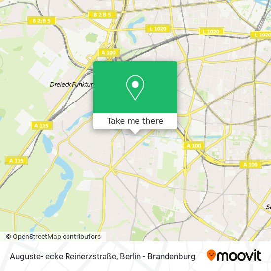 Auguste- ecke Reinerzstraße map