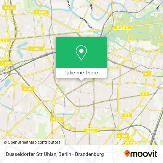 Карта Düsseldorfer Str Uhlan