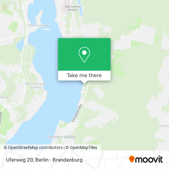 Uferweg 20 map