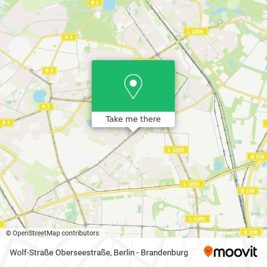 Карта Wolf-Straße Oberseestraße