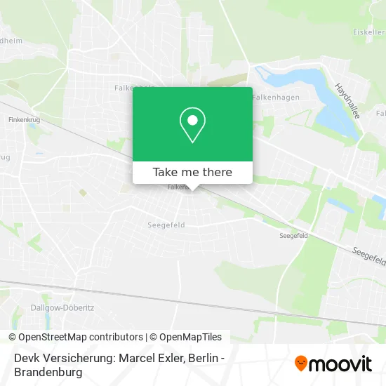 Карта Devk Versicherung: Marcel Exler