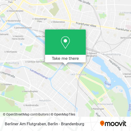 Карта Berliner Am Flutgraben