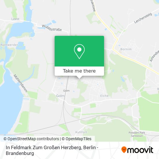 In Feldmark Zum Großen Herzberg map