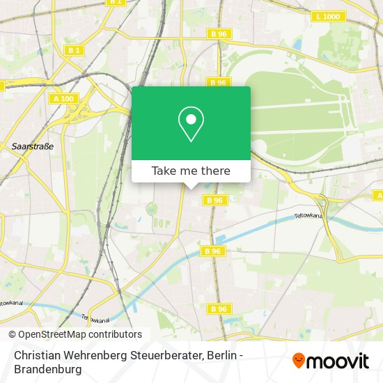Christian Wehrenberg Steuerberater map