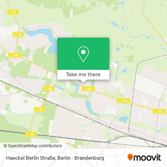 Карта Haeckel Berlin Straße