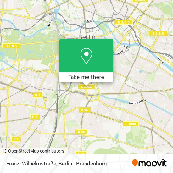 Карта Franz- Wilhelmstraße