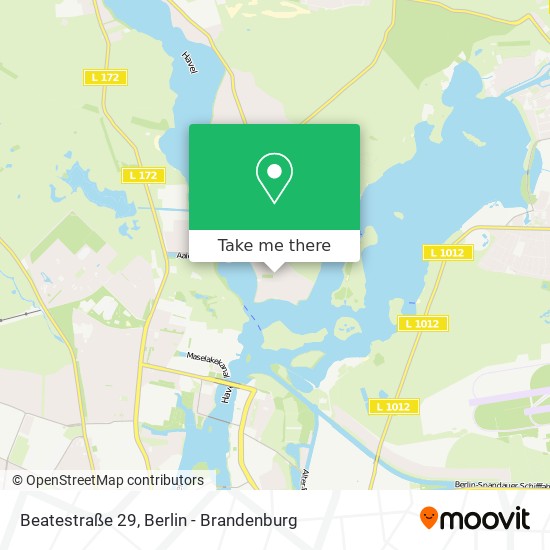 Beatestraße 29 map