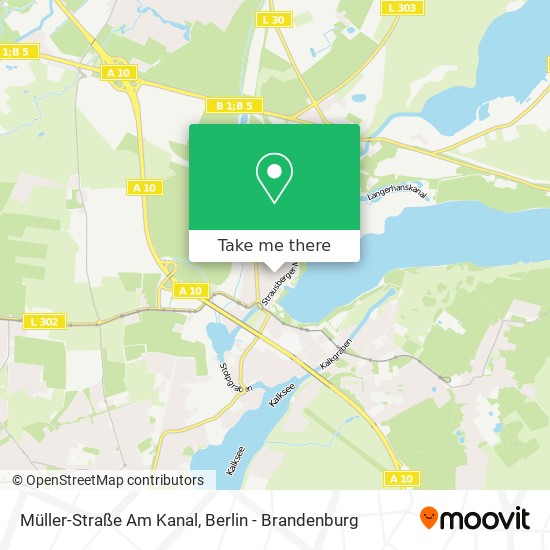 Müller-Straße Am Kanal map