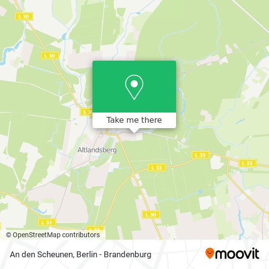 Карта An den Scheunen