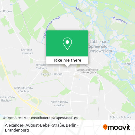 Карта Alexander- August-Bebel-Straße