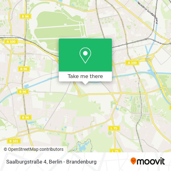 Saalburgstraße 4 map