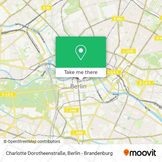 Charlotte Dorotheenstraße map