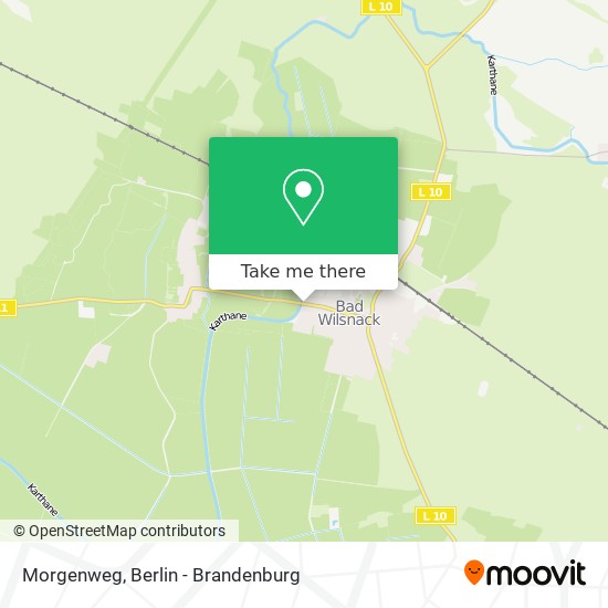 Morgenweg map