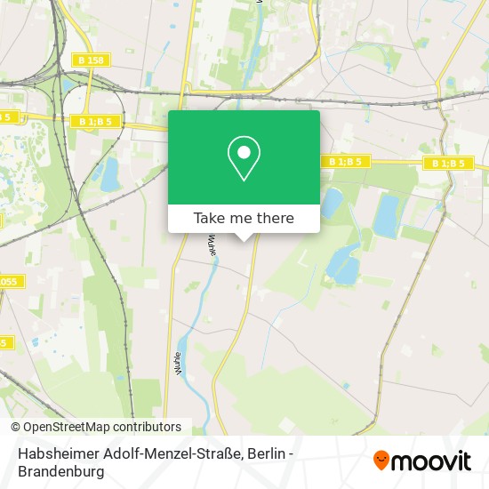 Карта Habsheimer Adolf-Menzel-Straße