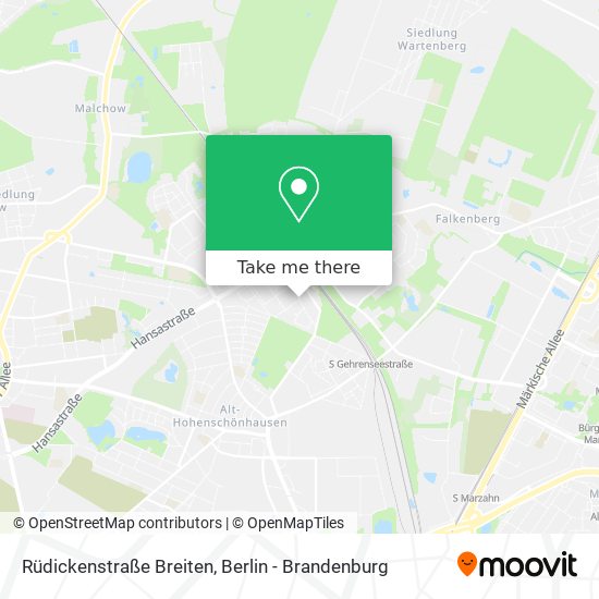 Rüdickenstraße Breiten map