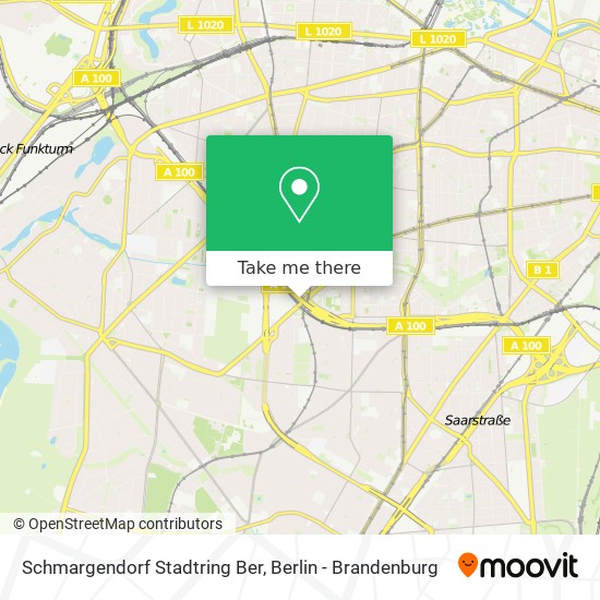 Schmargendorf Stadtring Ber map