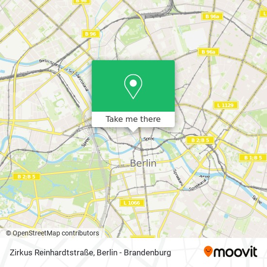 Zirkus Reinhardtstraße map