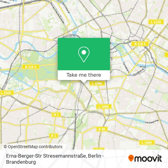 Карта Erna-Berger-Str Stresemannstraße