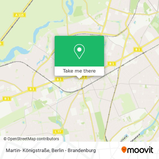 Martin- Königstraße map