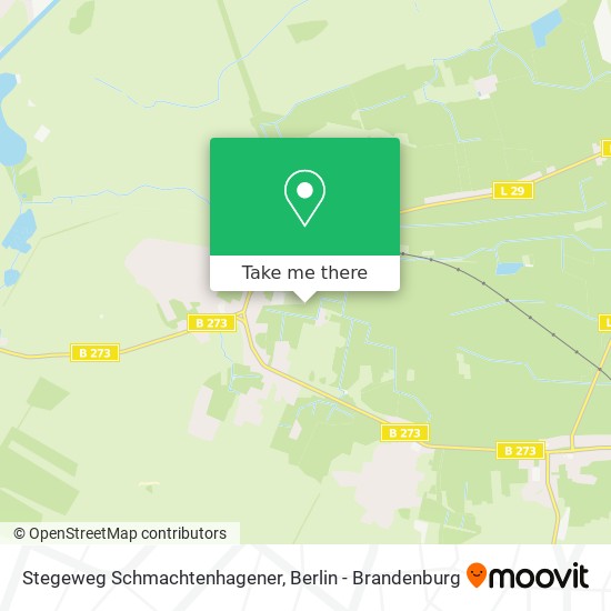 Карта Stegeweg Schmachtenhagener