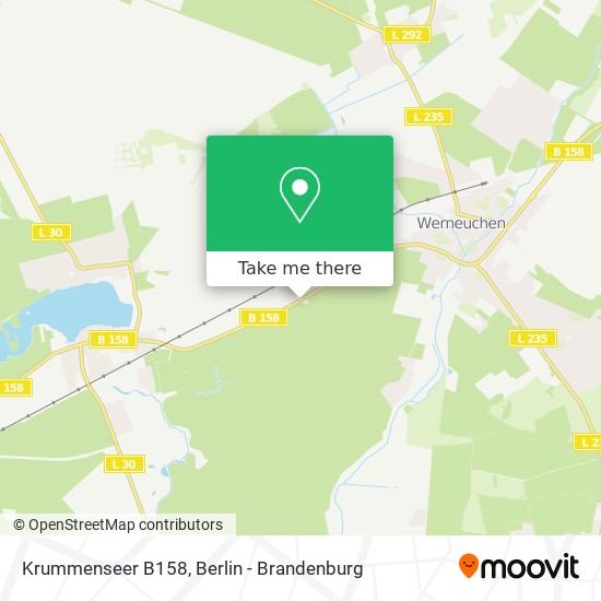 Krummenseer B158 map