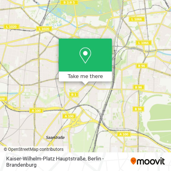 Карта Kaiser-Wilhelm-Platz Hauptstraße