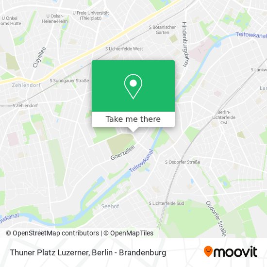 Карта Thuner Platz Luzerner