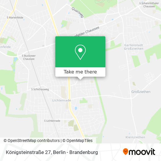Карта Königsteinstraße 27