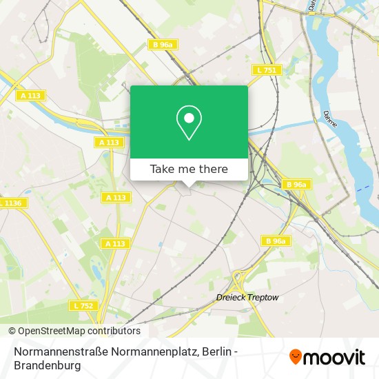 Normannenstraße Normannenplatz map