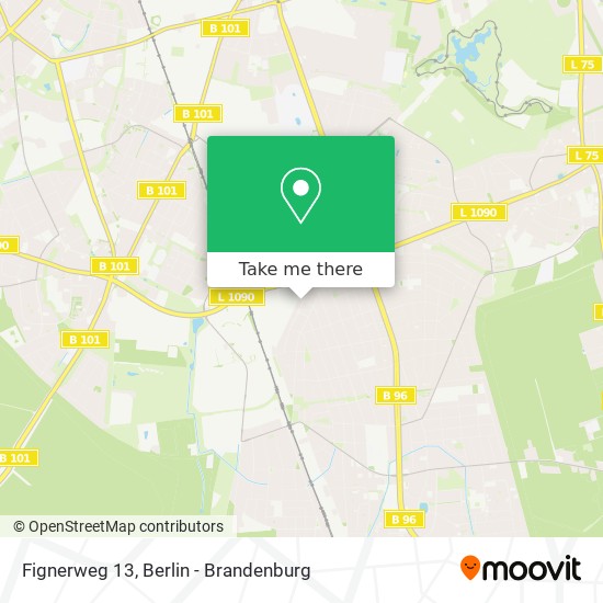 Fignerweg 13 map