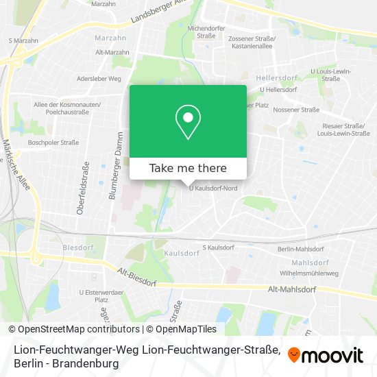 Карта Lion-Feuchtwanger-Weg Lion-Feuchtwanger-Straße