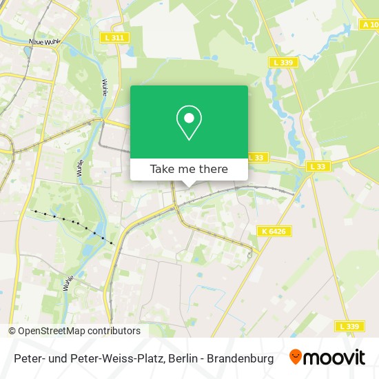 Peter- und Peter-Weiss-Platz map