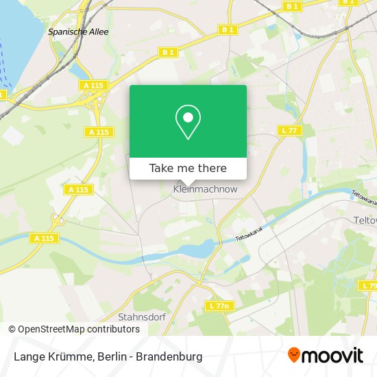 Lange Krümme map