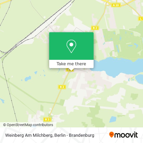 Weinberg Am Milchberg map