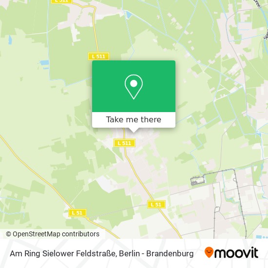 Am Ring Sielower Feldstraße map