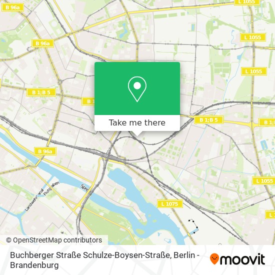 Buchberger Straße Schulze-Boysen-Straße map