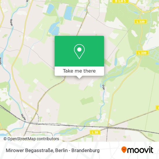 Mirower Begasstraße map