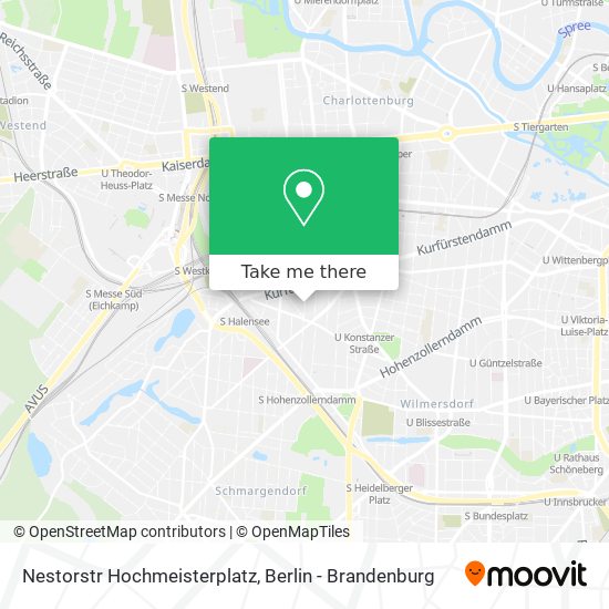 Карта Nestorstr Hochmeisterplatz